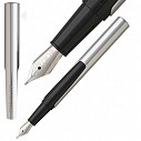 Stilouri metalice de lux, Cerruti, cu corp argintiu si design exclusivist - Shaft NSS2452