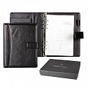 Agende promotionale cu coperti negre din imitatie de piele - AP895001 Agende promotionale cu coperti negre din imitatie de piele - AP895001