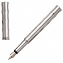 Stilouri de lux cu design Cerruti si corp argintiu cu capac - Bamboo NSR7402