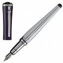 Stilouri metalice de lux cu design Nina Ricci si corp mov cu capac - Esquisse RSV0912