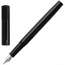Stilouri metalice de lux cu capac si corp negru cu design Nina Ricci - Contraste RST4152