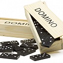 Jocuri Domino in cutii dreptunghiulare din lemn - 2546