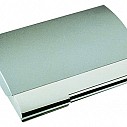 Port carduri promotionale metalice cu exterior curbat - Dome AP801710 Port carduri promotionale metalice cu exterior curbat - Dome AP801710