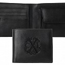 Portofele din piele neagra cu design Christian Lacroix - Logotype LLM416