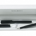 Seturi de lux cu pixuri si stilouri metalice cu capac - Nina Ricci RPPR415