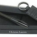 Seturi de pixuri cu breloc memory stick de 8GB Christian Lacroix - Layer LPBU424
