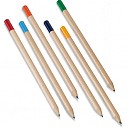 Creioane promotionale din lemn capat colorat si varf ascutit - 91738