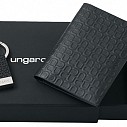 Seturi de portcarduri Ungaro din piele, cu stick USB de 4 GB - UPCU410