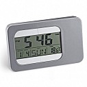 Ceasuri promotionale de birou cu ecran LCD pentru calendar si termometru - 97069