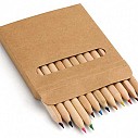 Seturi de creioane colorate din lemn ascutite - 91747