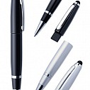Pixuri metalice promotionale cu stylus pen cu stick USB - MO1107