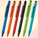 Pixuri promotionale cu stylus pen si corp colorat cu finisari mate - AP809424
