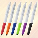 Pixuri promotionale cu stylus pen si grip colorat - AP809378