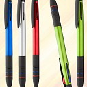 Pixuri promotionale cu 3 culori si stylus pen - AP809443