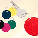 Brelocuri promotionale colorate din pasla cu forma rotunda - AP791985 Brelocuri promotionale colorate din pasla cu forma rotunda - AP791985