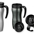Cani termoizolante promotionale cu corp ergonomic de 450 ml - 54339 Cani termoizolante promotionale cu corp ergonomic de 450 ml - 54339