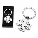 Brelocuri metalice promotionale cu forma de trifoi cu 4 foi - 23187 Brelocuri metalice promotionale cu forma de trifoi cu 4 foi - 23187