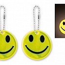 Brelocuri promotionale din plastic reflectorizante cu fata zambitoare - 01167 Brelocuri promotionale din plastic reflectorizante cu fata zambitoare - 01167