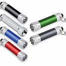 Brelocuri metalice promotionale cu lanterna cu trei LED-uri - 21096 Brelocuri metalice promotionale cu lanterna cu trei LED-uri - 21096