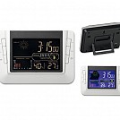 Statii meteo promotionale de birou cu ceas - 42067 Statii meteo promotionale de birou cu ceas - 42067