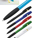 Pixuri promotionale din plastic cu marker galben - 12466 Pixuri promotionale din plastic cu marker galben - 12466