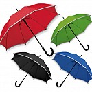 Umbrele automate promotionale din poliester cu benzi reflectorizante - 31132 Umbrele automate promotionale din poliester cu benzi reflectorizante - 31132