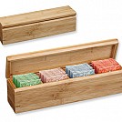 Cutii promotionale din lemn cu plicuri de ceai - 97402 Cutii promotionale din lemn cu plicuri de ceai - 97402