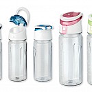 Bidoane promotionale sport cu capac colorat din plastic - 01233 Bidoane promotionale sport cu capac colorat din plastic - 01233