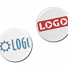 Insigne promotionale metalice cu diametrul de 4 centimetri - 01070 Insigne promotionale metalice cu diametrul de 4 centimetri - 01070