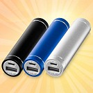 Power bank-uri promotionale din aluminiu cu forma cilindrica - 12356700 Power bank-uri promotionale din aluminiu cu forma cilindrica - 12356700