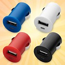 Adaptoare auto promotionali din plastic cu port USB - 10415603 Adaptoare auto promotionali din plastic cu port USB - 10415603