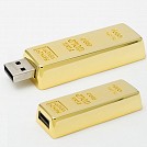 Stick-uri USB promotionale din metal cu forma de lingou de aur - CM1125 Stick-uri USB promotionale din metal cu forma de lingou de aur - CM1125