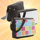 Genti promotionale de umar cu clapeta si buzunar frontal - AP741898 Genti promotionale de umar cu clapeta si buzunar frontal - AP741898