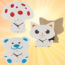 Ceasuri promotionale de perete cu forme hazlii pentru copii - AP718122 Ceasuri promotionale de perete cu forme hazlii pentru copii - AP718122