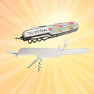 Briceaguri promotionale de buzunar din otel inoxidabil cu 5 accesorii pliabile - AP761181 Briceaguri promotionale de buzunar din otel inoxidabil cu 5 accesorii pliabile - AP761181