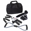 Seturi de accesorii promotionale fitness prezentate in geanta sport - 0605019 Seturi de accesorii promotionale fitness prezentate in geanta sport - 0605019