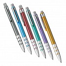 Pixuri promotionale din plastic, cu buline in zona gripului - 12650 Pixuri promotionale din plastic, cu buline in zona gripului - 12650