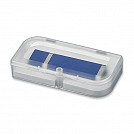 Cutii promotionale transparente, din plastic, pentru stick-uri USB - 45297 Cutii promotionale transparente, din plastic, pentru stick-uri USB - 45297