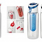 Bidoane sport promotionale, de 700 ml cu recipient pentru infuzie - 01326 Bidoane sport promotionale, de 700 ml cu recipient pentru infuzie - 01326