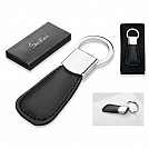 Brelocuri metalice cu banda neagra din imitatie de piele - 23205 Brelocuri metalice cu banda neagra din imitatie de piele - 23205