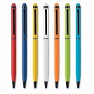 Pixuri metalice colorate, cu varf moale pentru ecrane touch-screen - MO8892 Pixuri metalice colorate, cu varf moale pentru ecrane touch-screen - MO8892