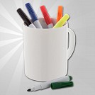 Cani cu markere pentru colorat si capacitate de 300 ml - AP718136 Cani cu markere pentru colorat si capacitate de 300 ml - AP718136
