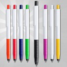 Pixuri promotionale bicolore, cu varf pentru touch screen - AP781179 Pixuri promotionale bicolore, cu varf pentru touch screen - AP781179