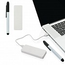 Powerbank-uri promotionale de 2500 mAh cu pix stylus pen inclus - P317803 Powerbank-uri promotionale de 2500 mAh cu pix stylus pen inclus - P317803