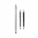 Pixuri metalice cu inele decorative si varf touchpen - 91629 Pixuri metalice cu inele decorative si varf touchpen - 91629