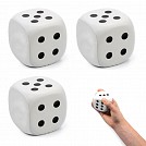 Zaruri promotionale antistres cu o suprafata mare de personalizare - V2557 Zaruri promotionale antistres cu o suprafata mare de personalizare - V2557