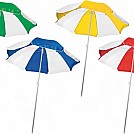 Umbrele bicolore de plaja cu 8 panele - 54623 Umbrele bicolore de plaja cu 8 panele - 54623