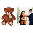 Ursuleti promotionali mari de culoare maro din plus - HE054 Ursuleti promotionali mari de culoare maro din plus - HE054