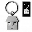 Brelocuri promotionale cu forma de casa realizate din metal - V2077 Brelocuri promotionale cu forma de casa realizate din metal - V2077