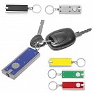 Brelocuri promotionale dreptunghiulare cu lanterna - V2122 Brelocuri promotionale dreptunghiulare cu lanterna - V2122